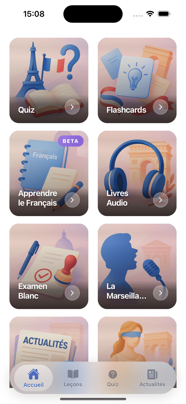 Francopass - Application mobile